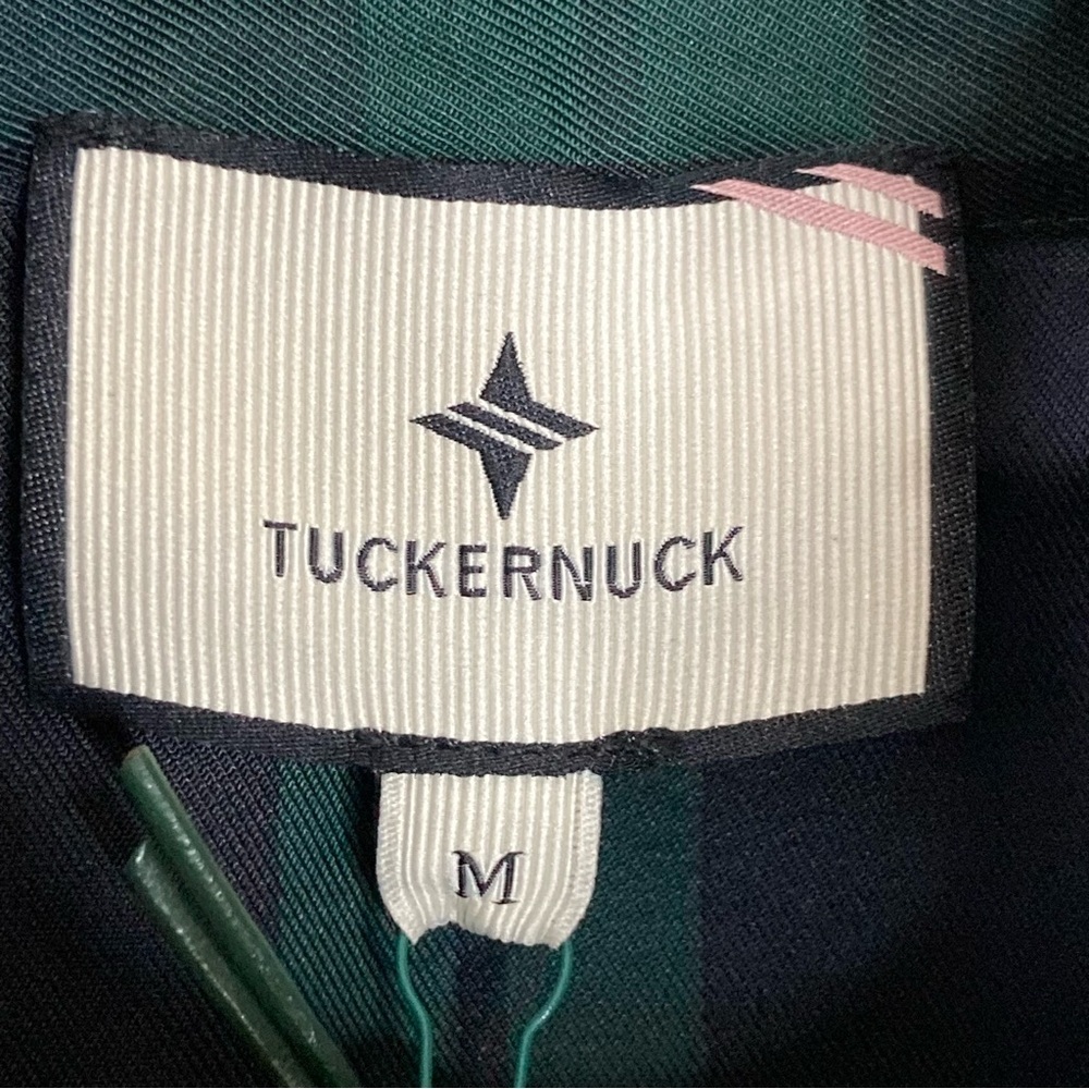 Tuckernuck Ruffle Reagan Button Down Shirt Blouse-Women’s M & L-Green/Black-NEW - Picture 7 of 15